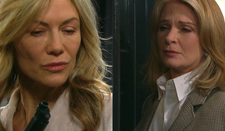 Kristen pulls a gun on Marlena